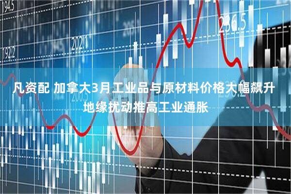 凡资配 加拿大3月工业品与原材料价格大幅飙升 地缘扰动推高工业通胀